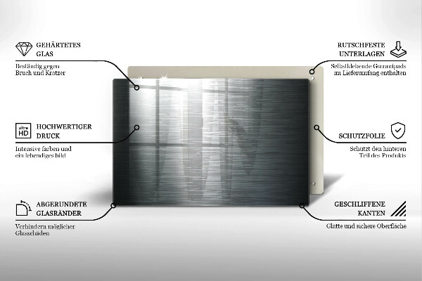 Tábua corte Textura metálica