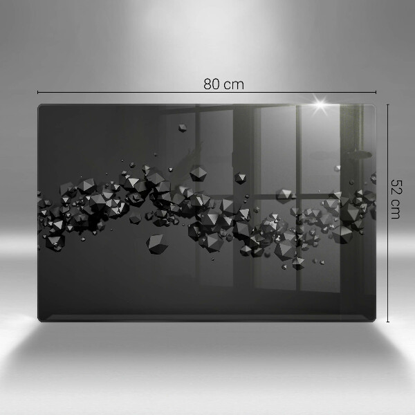 Tábua de cortar alimentos Formas abstratas 3D