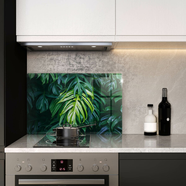 Tábua para corte Folhas de monstera selvagem