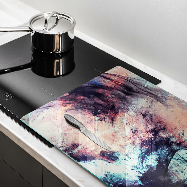 Tábua de cortar alimentos Abstração pintada