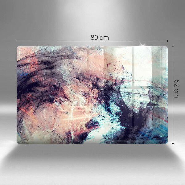 Tábua de cortar alimentos Abstração pintada