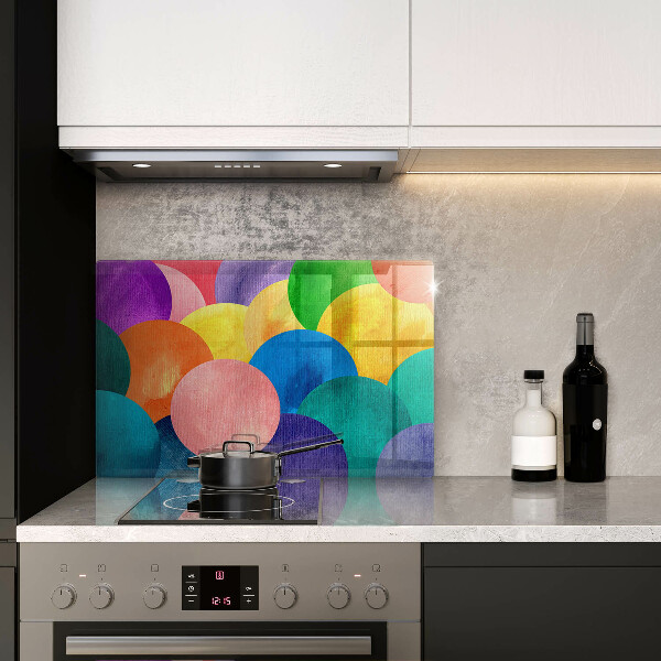 Tábua de cortar Círculos coloridos