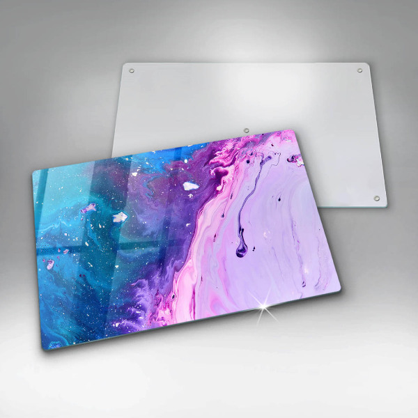 Tábua de cortar Tinta abstrata