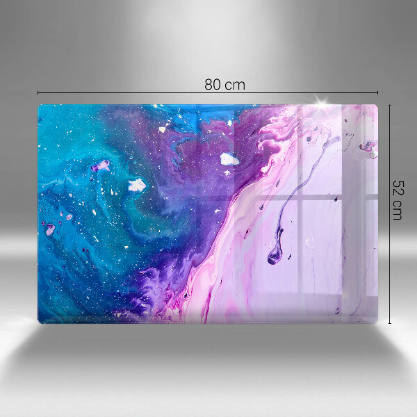 Tábua de cortar Tinta abstrata