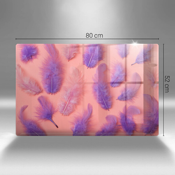 Tábua de cortar alimentos Penas fofas