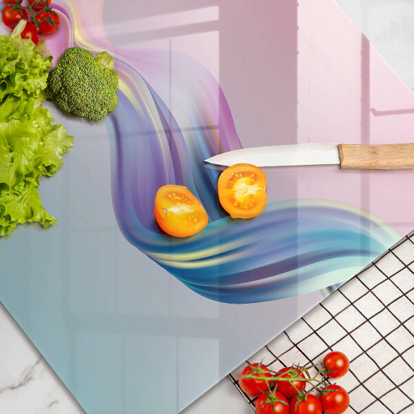 Tábua cozinha abstração pastel