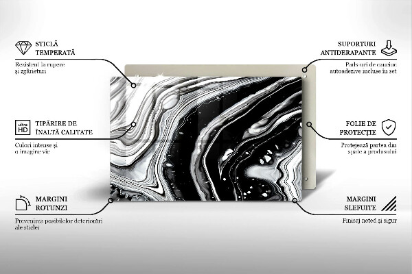 Tábua corte Abstração de tinta