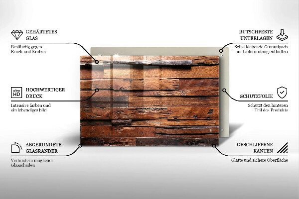 Tábua de cortar Tábuas de madeira decorativas