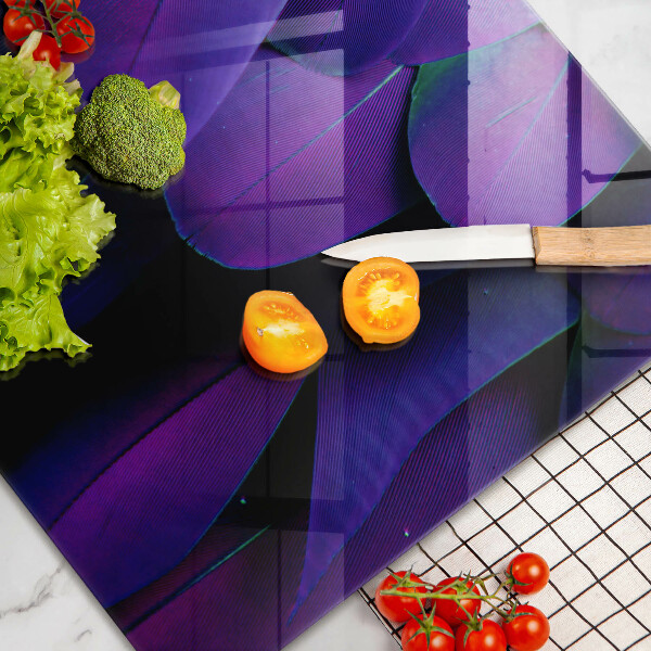 Tábua para cozinha Penas de neon