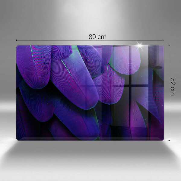 Tábua para cozinha Penas de neon