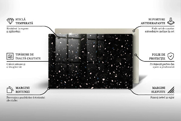 Tábua para corte Grés escuro