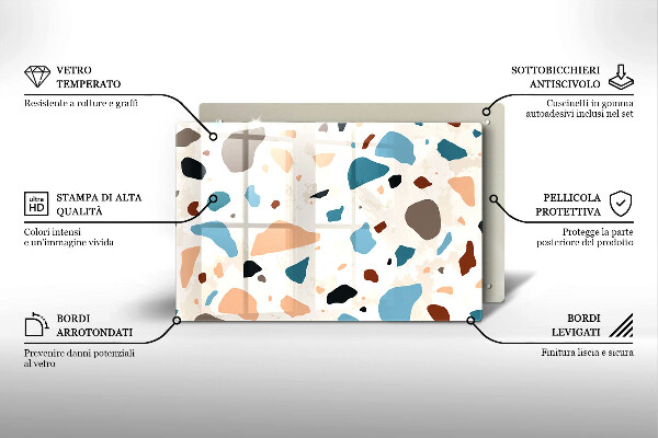 Tábua cozinha Grés decorativo