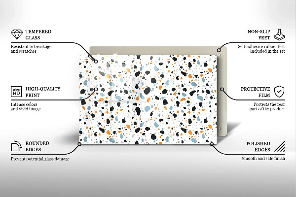 Tábua para cozinha Grés decorativo