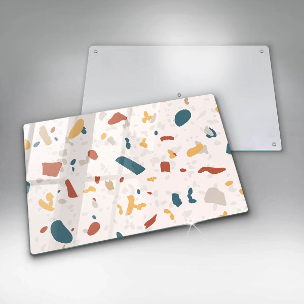 Tábua de vidro Grés decorativo