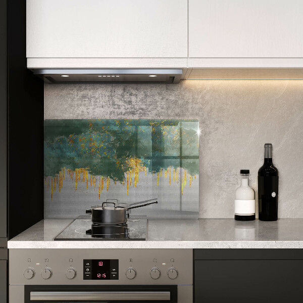 Tábua para corte Abstração com ouro