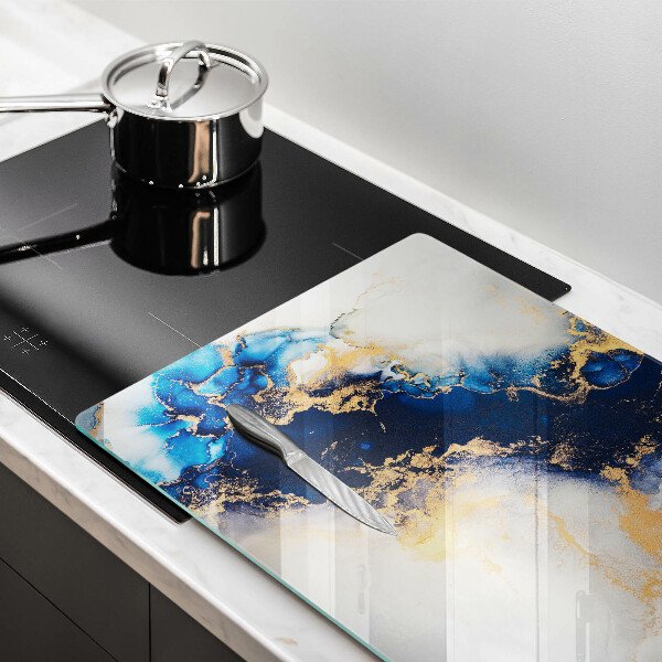 Tábua cozinha Abstração com azul