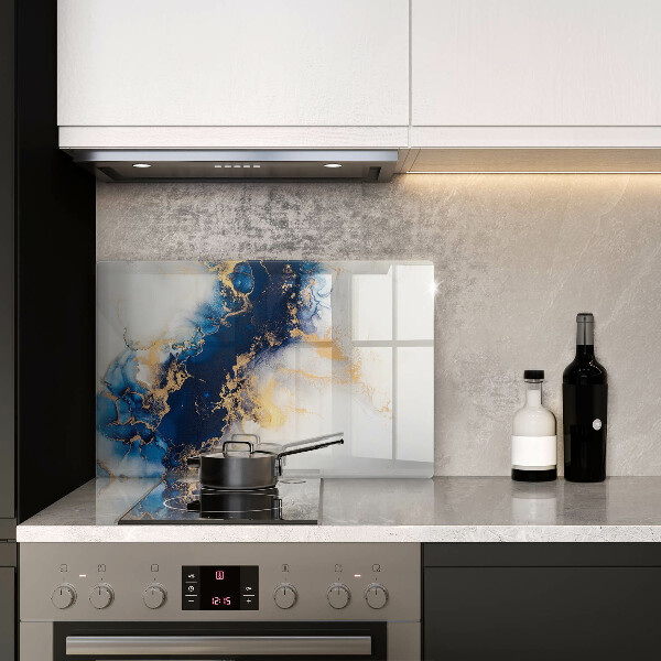 Tábua cozinha Abstração com azul