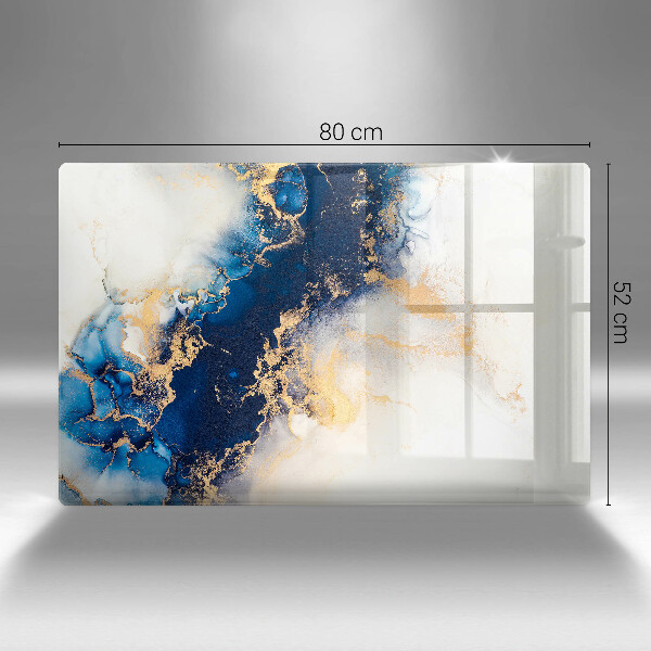 Tábua cozinha Abstração com azul