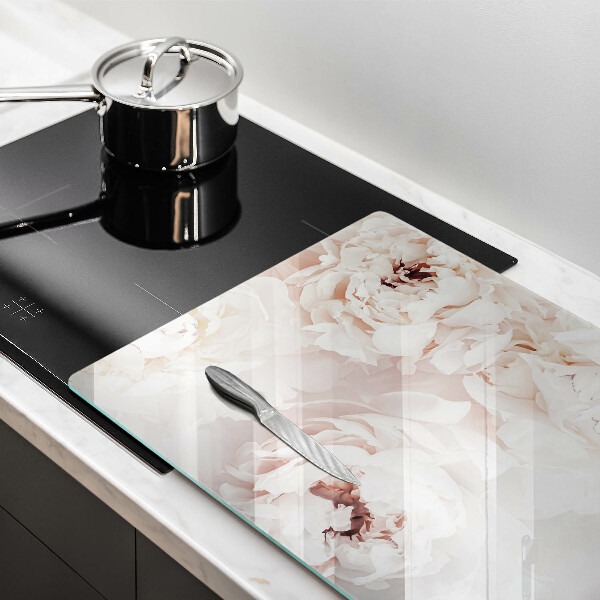 Tábua de cortar alimentos Peônias pastéis