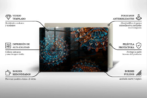 Tábua corte Rodas vintage Boho