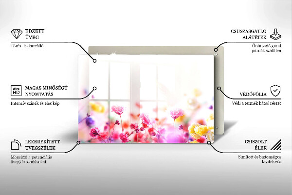 Tábua para corte Prado de flores