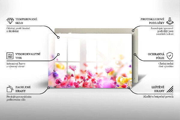 Tábua para corte Prado de flores