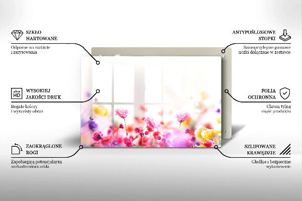 Tábua para corte Prado de flores