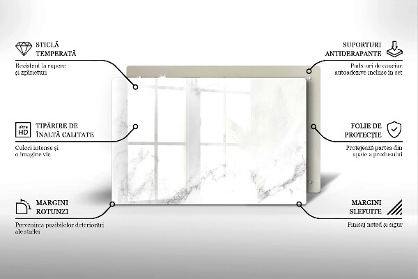 Tábua de corte Mármore moderno