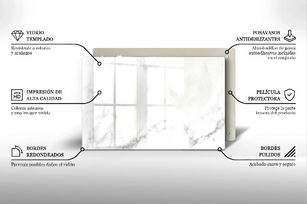 Tábua de corte Mármore moderno