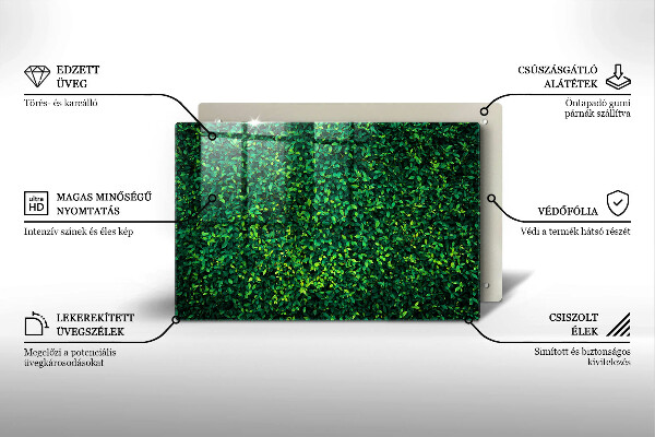 Tábua para corte Planta com folhas pequenas