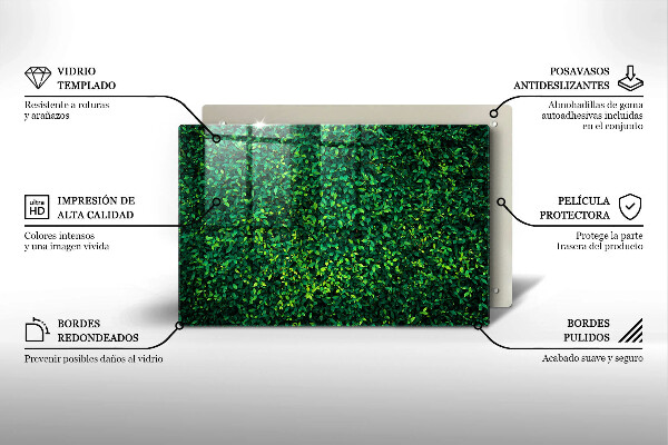 Tábua para corte Planta com folhas pequenas