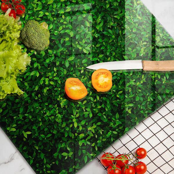 Tábua para corte Planta com folhas pequenas