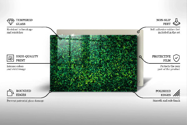 Tábua para corte Planta com folhas pequenas