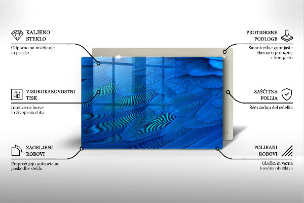 Tábua de cortar penas de pássaros