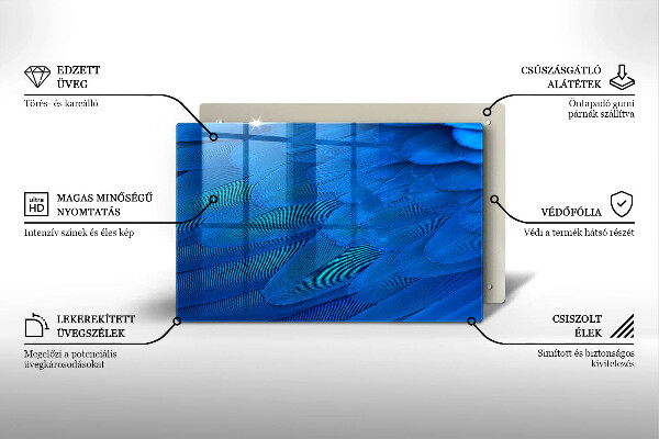 Tábua de cortar penas de pássaros