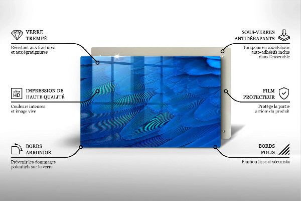 Tábua de cortar penas de pássaros