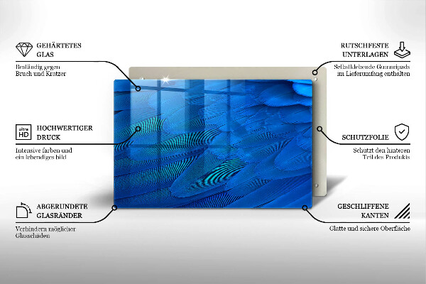 Tábua de cortar penas de pássaros