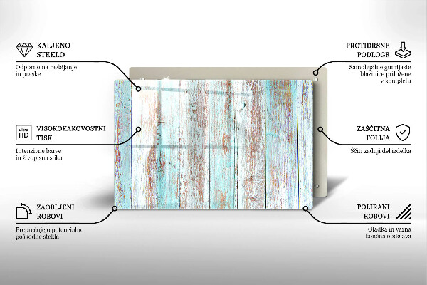 Tábua para cozinha Tábuas antigas vintage