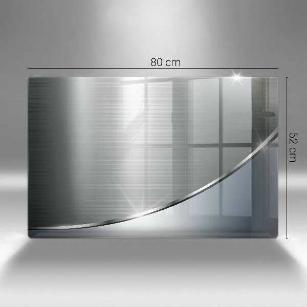 Tábua para corte Padrão de abstração de metal