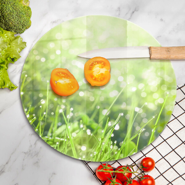 Tábua corte Natureza - grama e orvalho