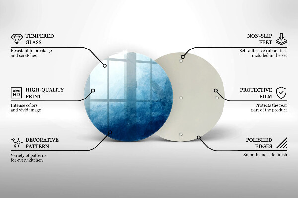Tábua de cortar alimentos Fundo abstrato