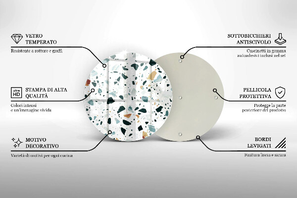 Tábua de cortar Grés claro