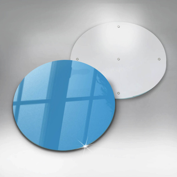 Tábua de vidro Cor azul