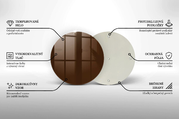 Tábua de corte Cor marrom