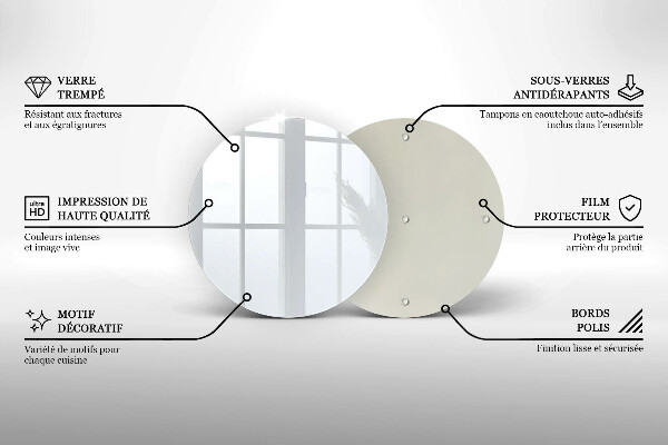 Tábua de corte Cor branca