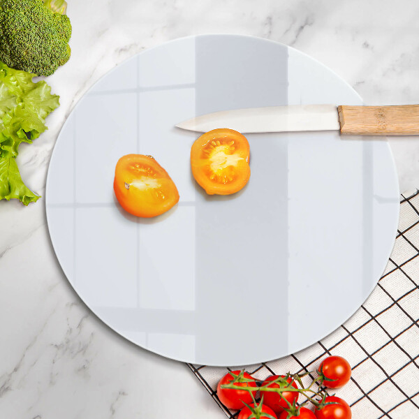 Tábua de corte Cor branca