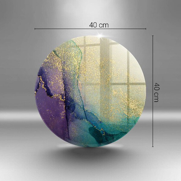 Tábua de cortar Fundo com ouro