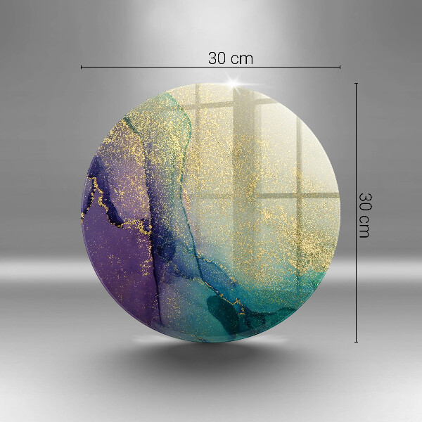 Tábua de cortar Fundo com ouro