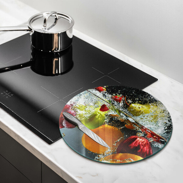 Tábua de corte Fruta suculenta na água