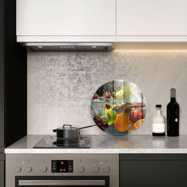 Tábua de corte Fruta suculenta na água